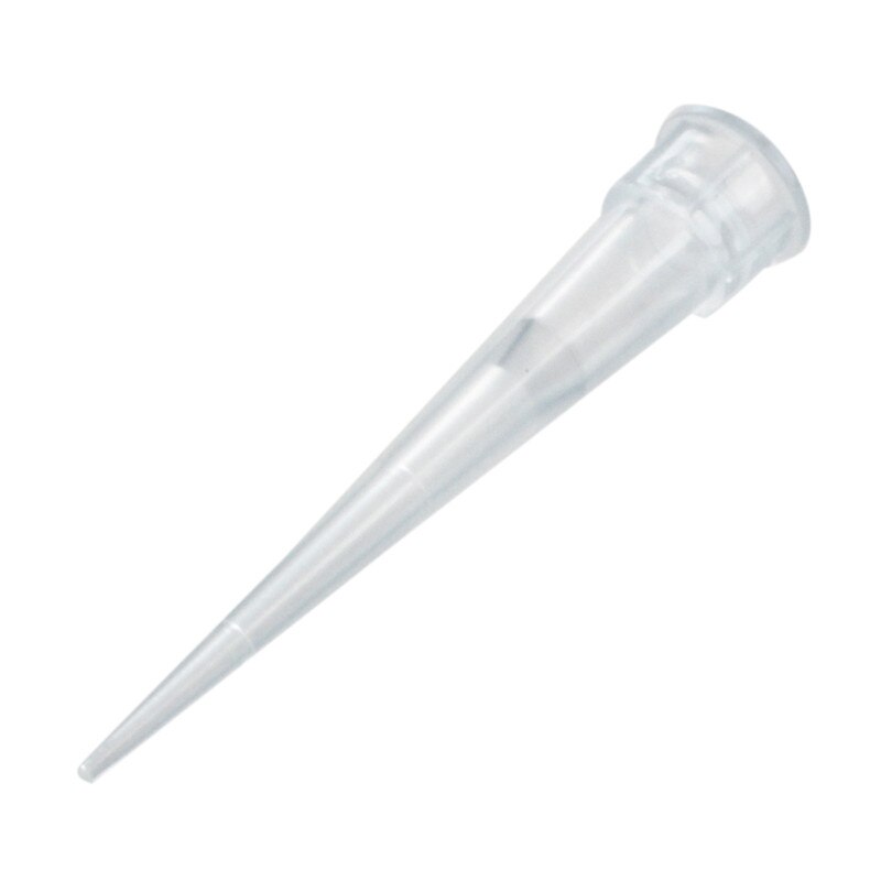 Laboratory Clear White 10UL Lab Liquid Pipette Pipettor Tips 1000 Pcs
