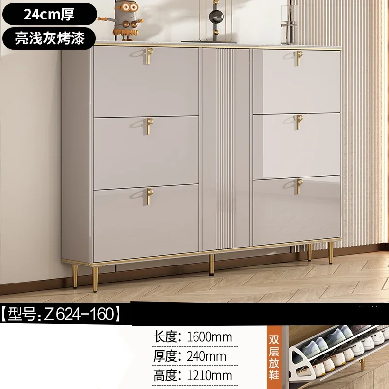 Rom skoskap organizer tre smal oppbevaring skohylle plassbesparende display arredamento bibliotekmøbler