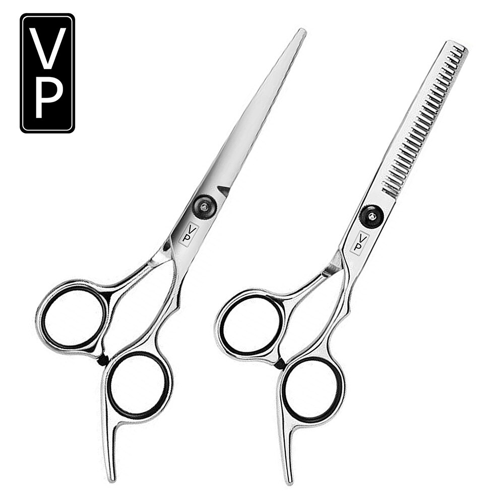 Stainless Steel haircut Scissors Cutting And Thinning Tools Hair Scissors For Barber Shop Supplies: Cutting Thinning