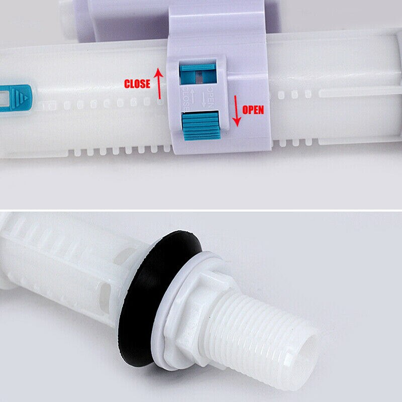 Toilet Push Button Fill Valve Dual Flush Cistern Syphon Silent Side Inlet Fill Valve Brass Thread For Side Entry Toilet Cisterns