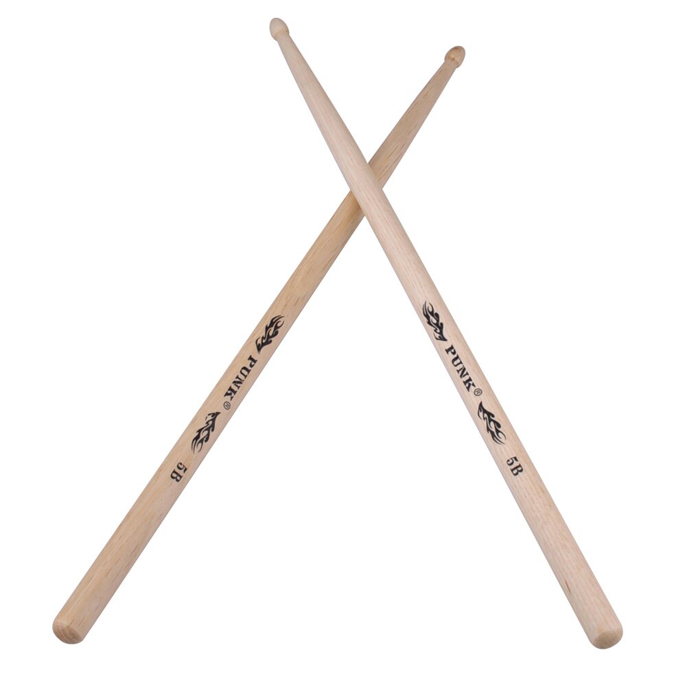 Palos de tambor de madera ligeros American Classic 5A/5B/7A palos de tambor puntas de madera suministros de instrumentos baquetas palo tambor MVI: 5B