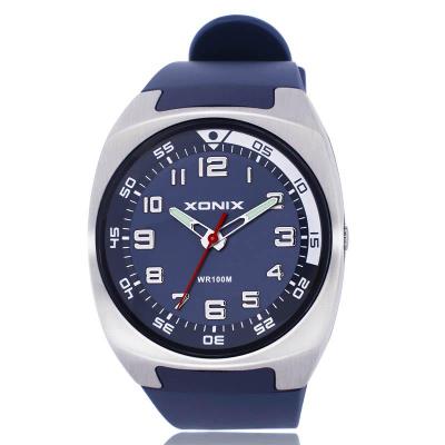 2022 Gouden Merken Heren Sport Casual Horloge Quartz Analoog Waterdicht 100M Hars Pu Strap Swim Duiken Su: SU 005