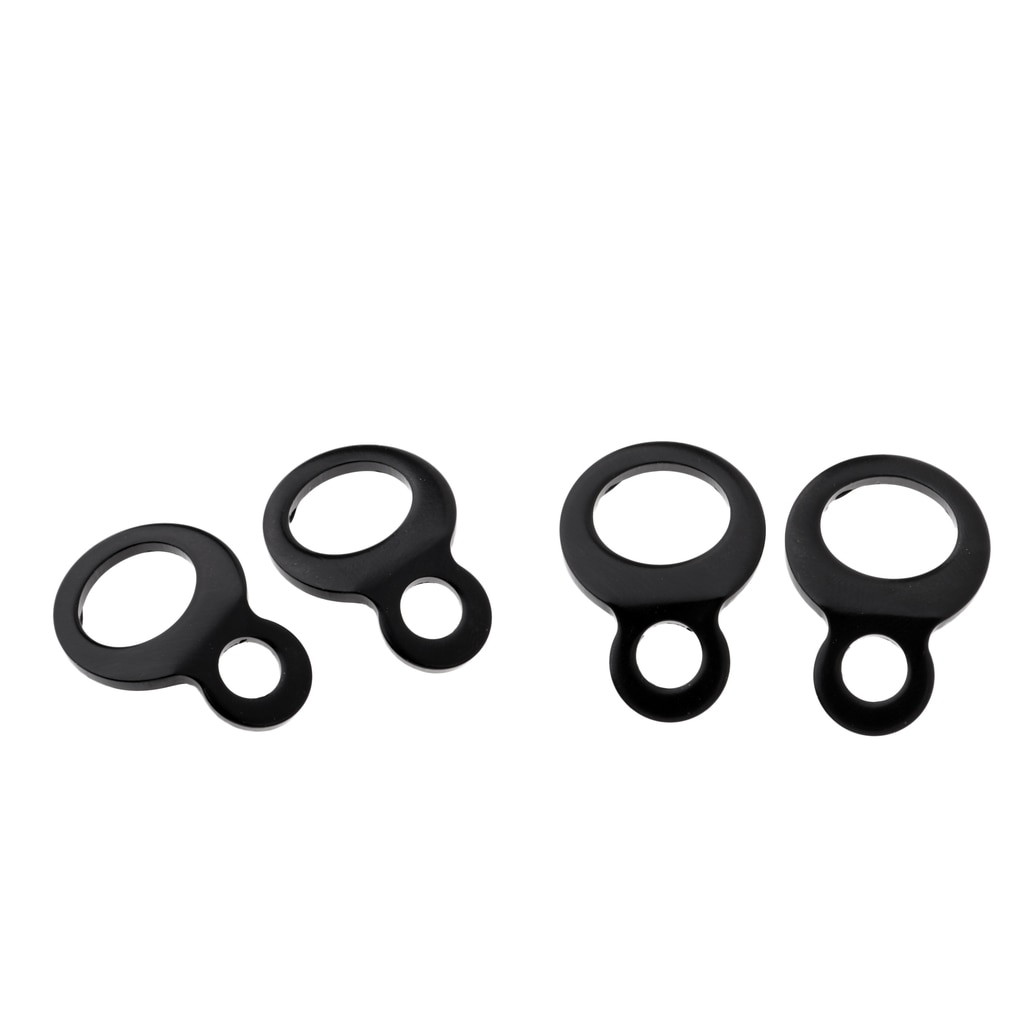 4x Stainless Steel Tie Down Strap Rings For Motorbike Dirt Bike UTV