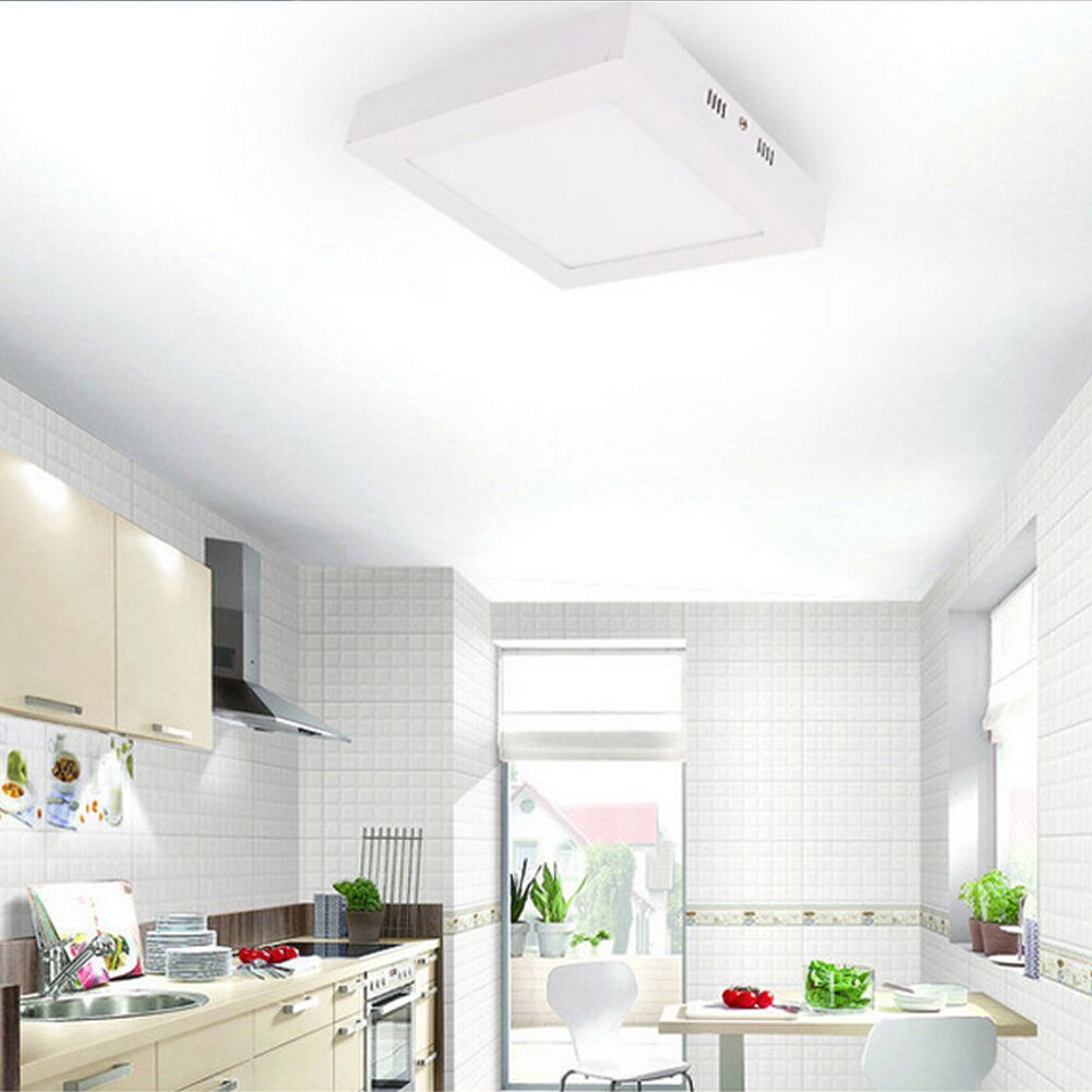Square Led Panel Light 220v Cool Warm White AC85-265V LED Surface Lamp Lighting Ceiling Lamp For Indoor Home 6W 12W 18W 24W