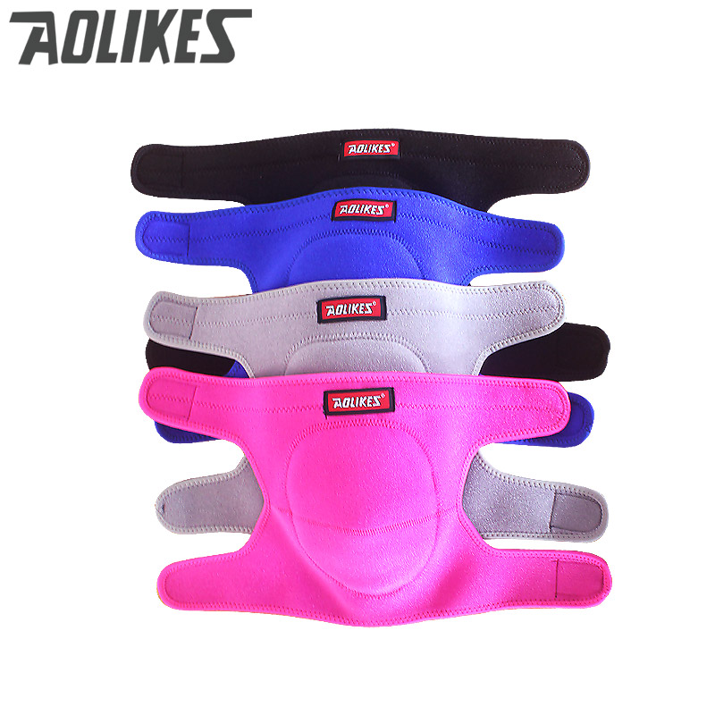 Aolikes 1 st volleyboll knäskydd tjockare svamp sportstöd knäskydd för basket dans joelheira rodilleras beskyddare