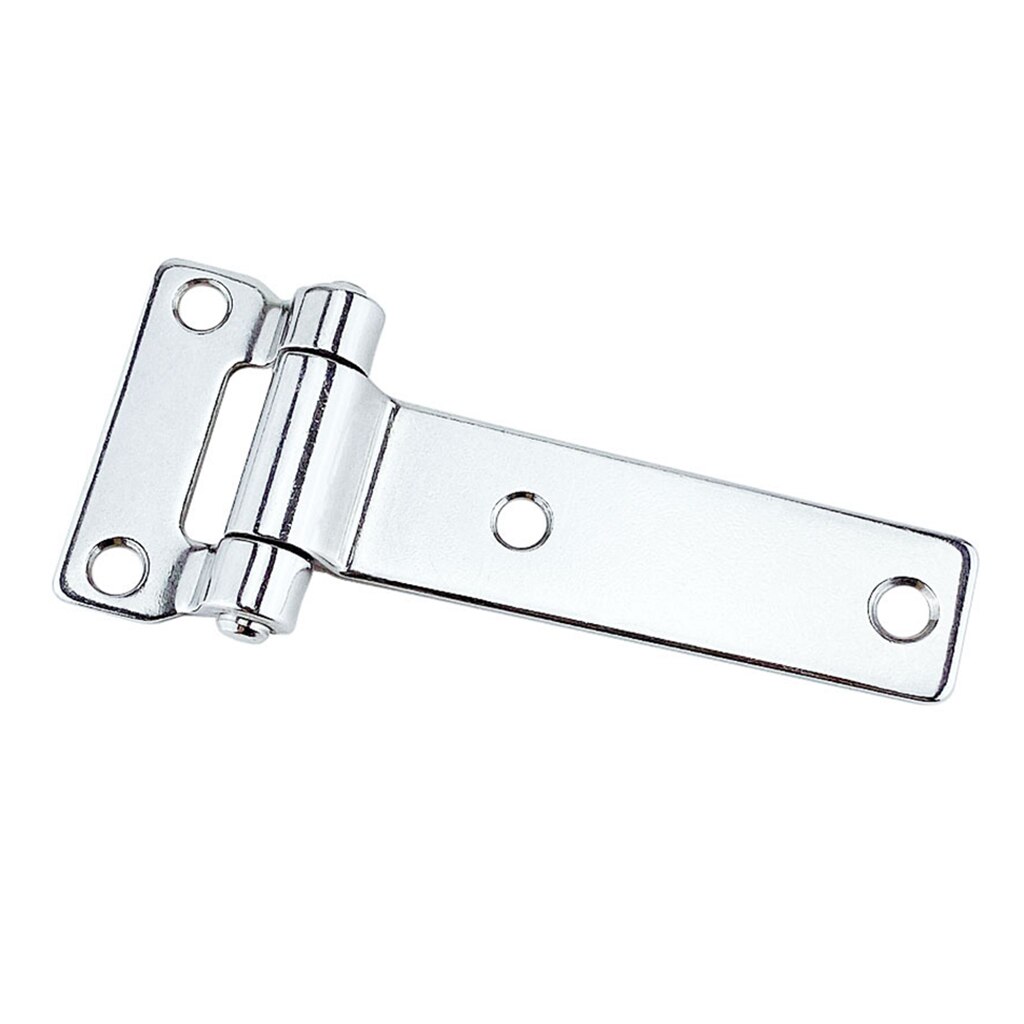 Charnière de porte de coffre en acier inoxydable, charnière en T pour remorque de camion, quincaillerie de porte d&#39;armoire, épaisseur de 3mm, Installation facile