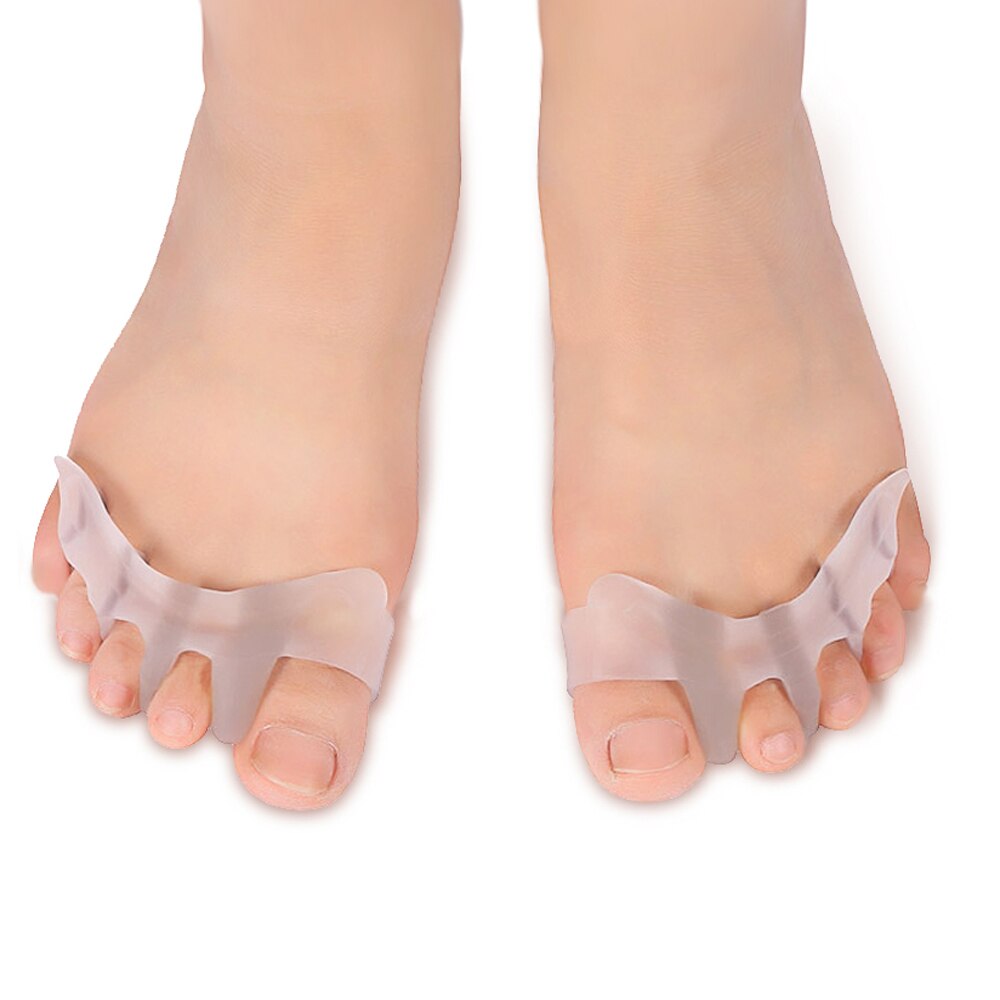 Demine-férula ortopédica Hallux Valgus para juanetes, para separador, todo el hueso grande del dedo del pie, pie ortopédico, almohadillas para insertar en el tubo del dedo del pie, cojín para zapatos
