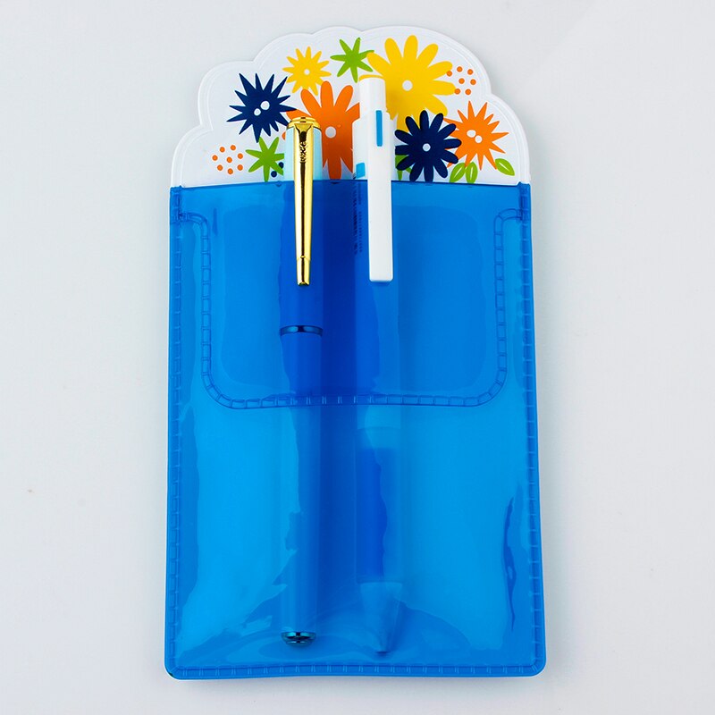 Doktor Krankenschwester pvc stift tasche Schutz Weihnachten für krankenschwester blume aufbringen flasp Vinyl pvc tasche Stift Halfter für Stift lecks