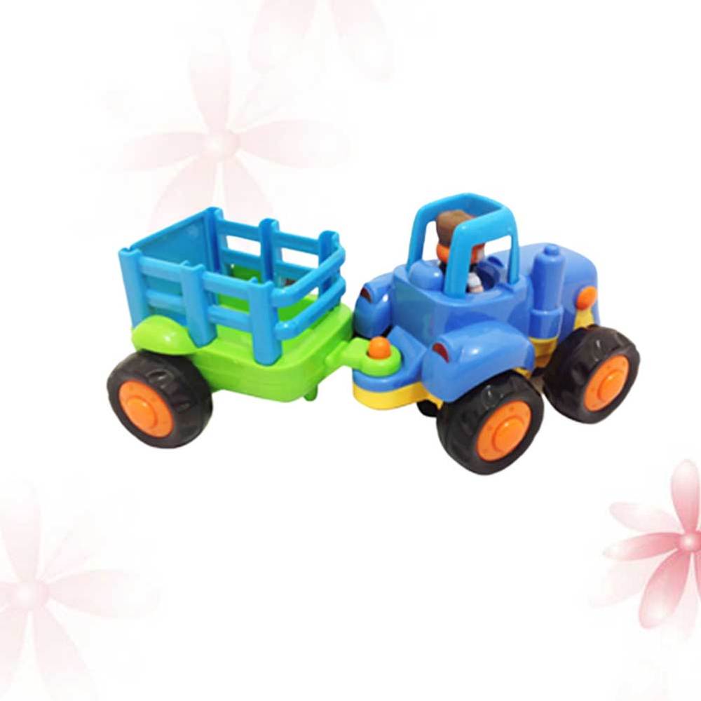 Kids Auto Tractoren Auto Model Techniek Van Model Kids Early Learning Blauw