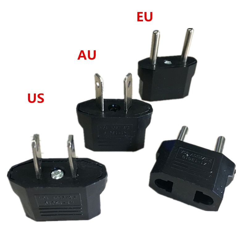Europese EU VS AU Plug Adapter Amerikaanse China Japan Ons EU Euro Travel Adapter AC Converter Power Charger Sockets outlet