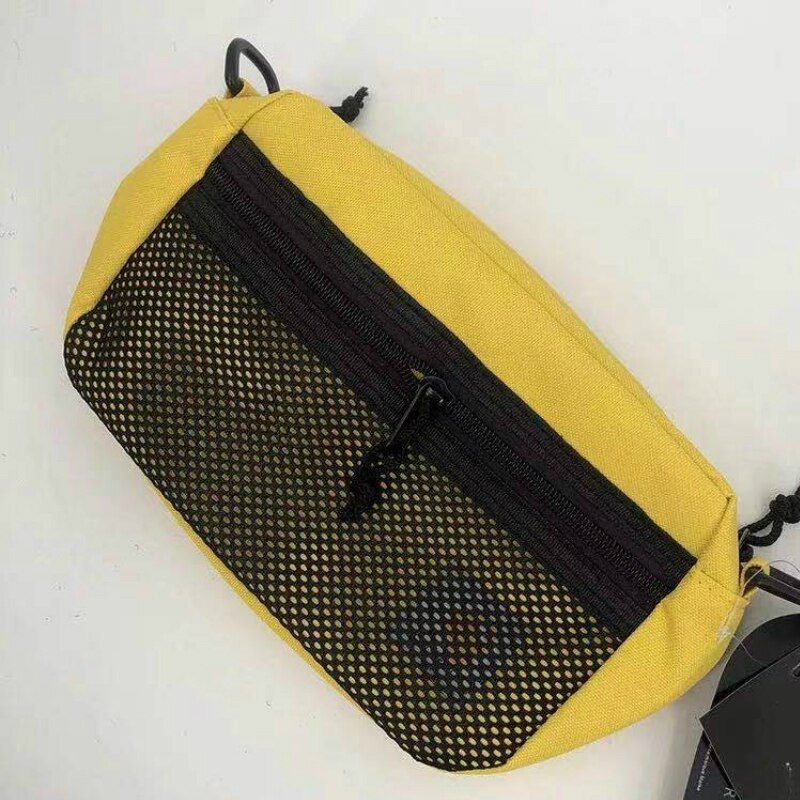 Umhängetasche aus netzstoff, brieftasche, kleine quadratische freizeittasche, aktentasche: 9- gelb