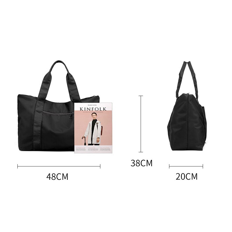 Reiseveske stor håndbagasje tilfeldig bæreveske helgebag multifunksjonsvesker for damer sac a main  xa746wb