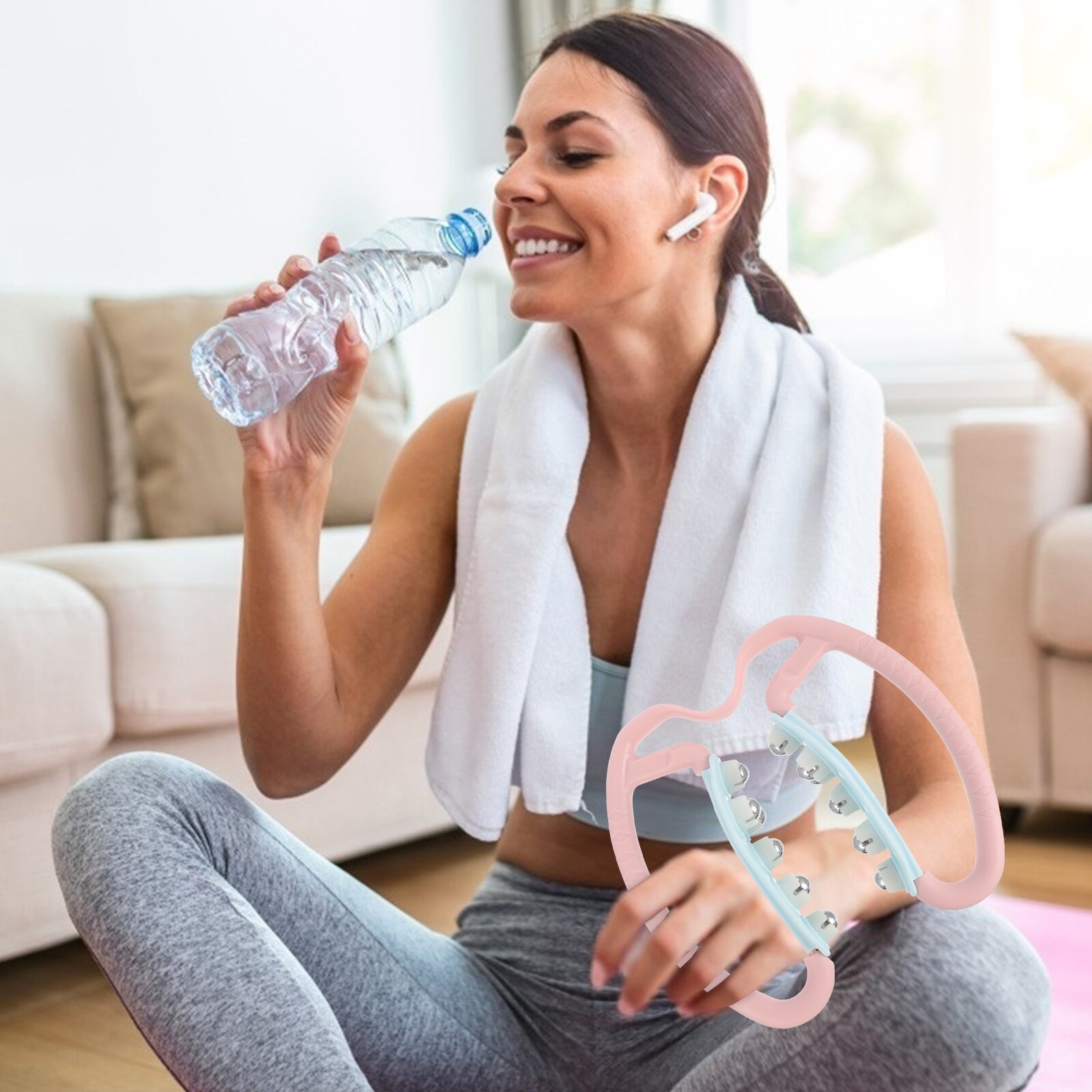 1Pc Multifunctional Leg Massager Practical Leg Muscle Relaxation Roller