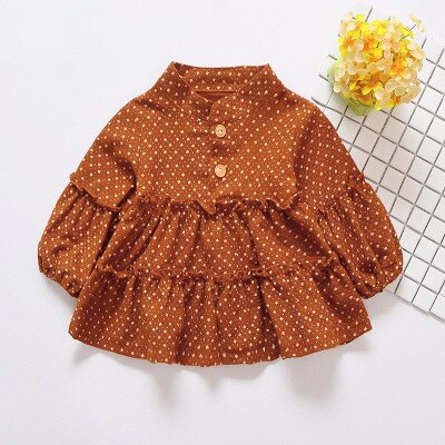 lente katoen kinderen rok sneeuwvlok blauw punt meisjes rokken