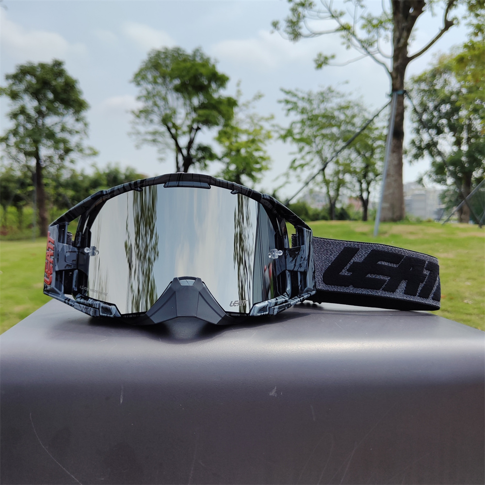 LEATT Velocity 6.5 Motocross Goggles Double Layers Anti Fog Motorcycle Goggle Outdoor Sport Skiing Glasses MTB Downhill Eyewear