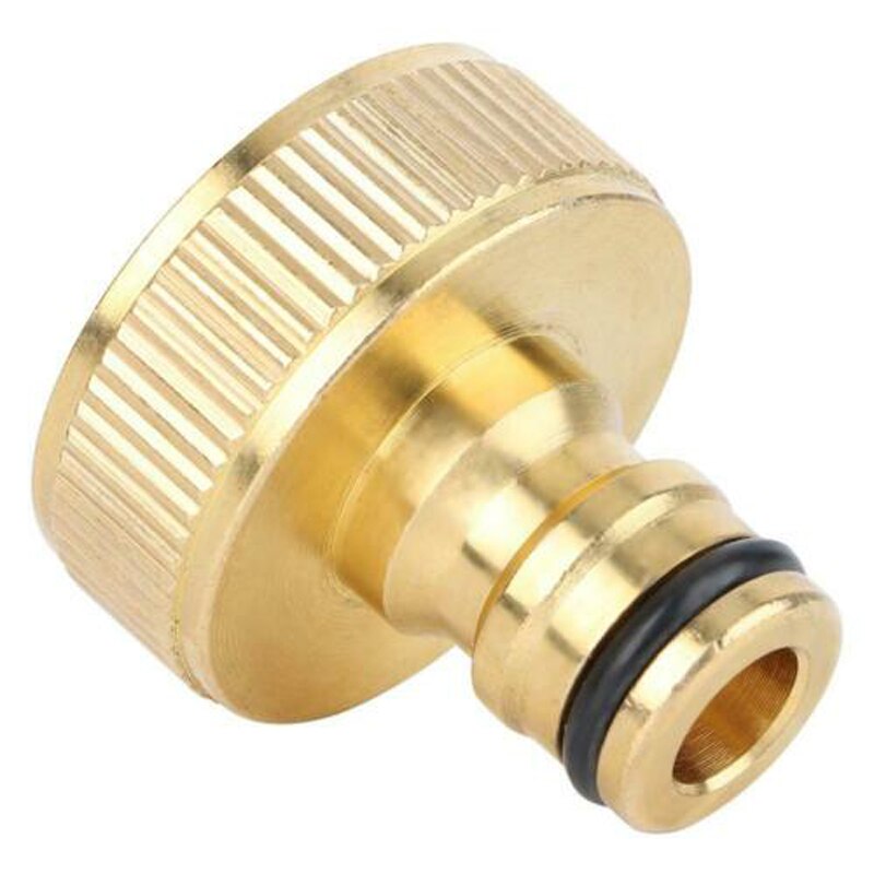4Pcs Brass Adapters 1 Inch Female Thread Connector Joint Coupler Adapter Watering Supplies Garden Fittings Replacement