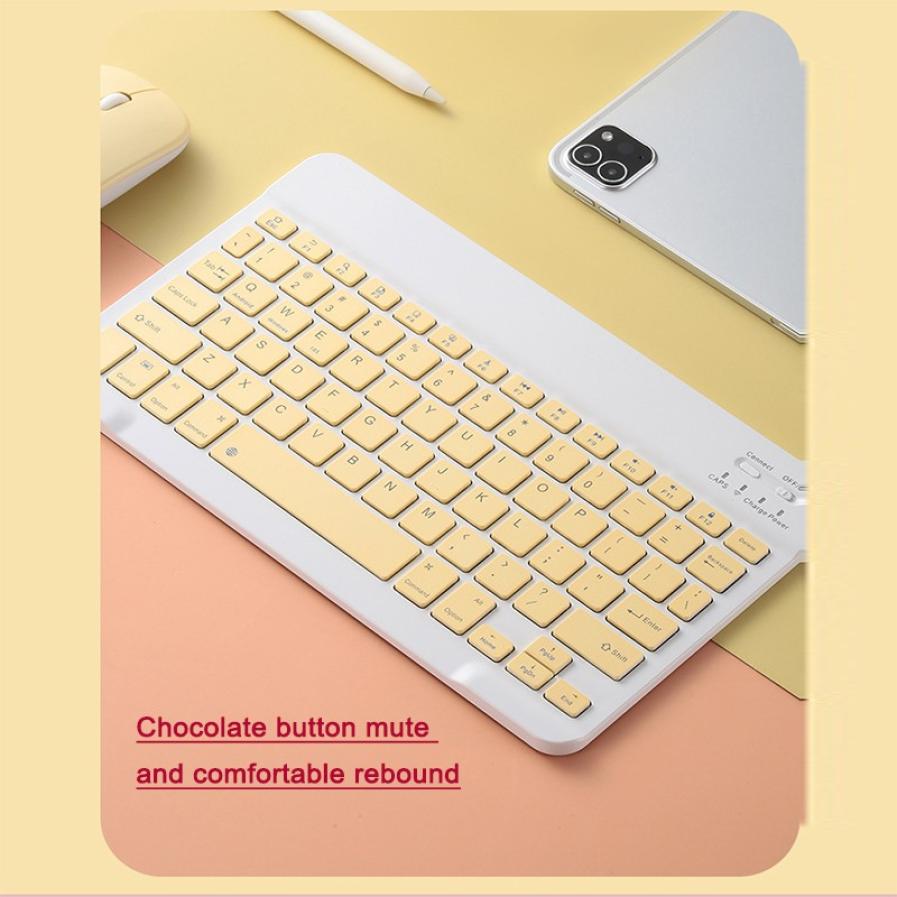Mini Wireless Bluetooth Keyboard Mouse 10 inch Universal Portable Keyboard For iPad Tablet Computer Android IOS Mac Windows