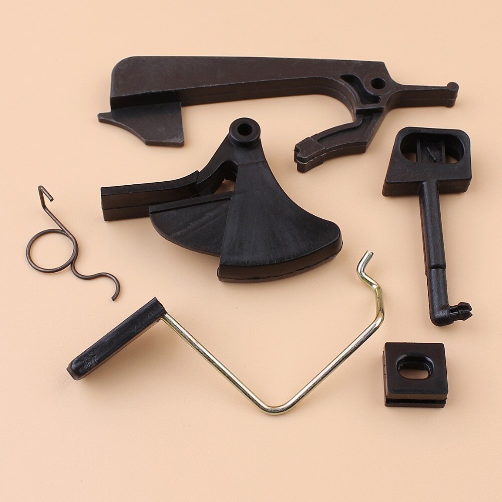 Gashåndtag fjederlås choker stang kit til husqvarna 142 137 136 141 36 41 motorsav udskiftningsdele