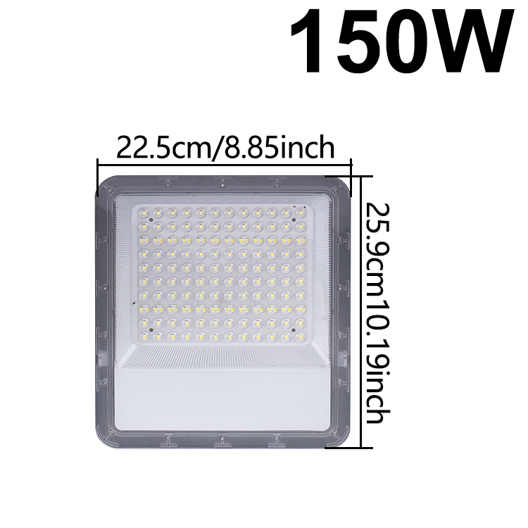 Proiettore a portato per luce di inondazione Proiettore Illuminazione esterna 6500k Impermeabile IP66 per parete box auto Palestra Strada 220V 10w 20w 30w 50w 100w: Blu
