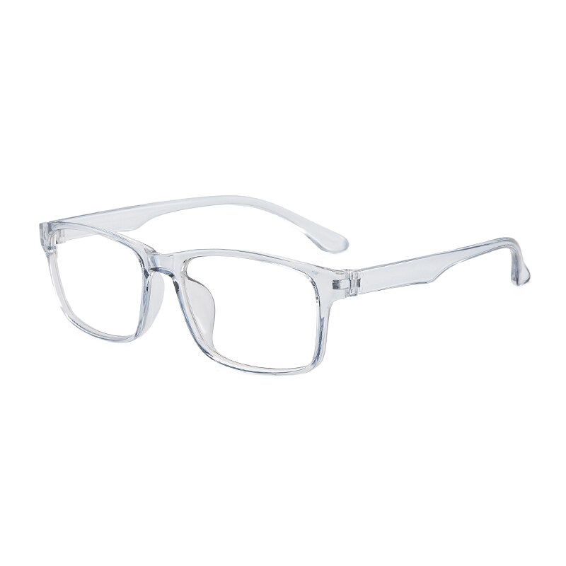 Lunettes carrées transparentes pour femmes, nouvelle , monture optique, lunettes transparentes à rayons bleus, monture rétro, lunettes d'ordinateur: blue