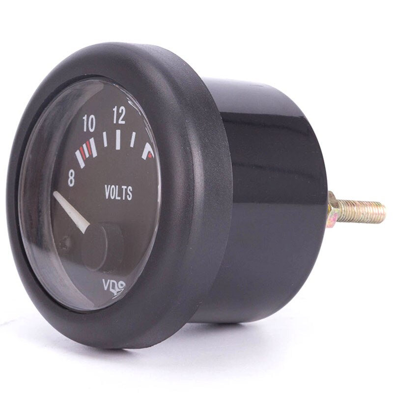 VDO Voltage Gauge 12V VDO Battery Voltmeter Unit Voltmeter Instrument Accessories