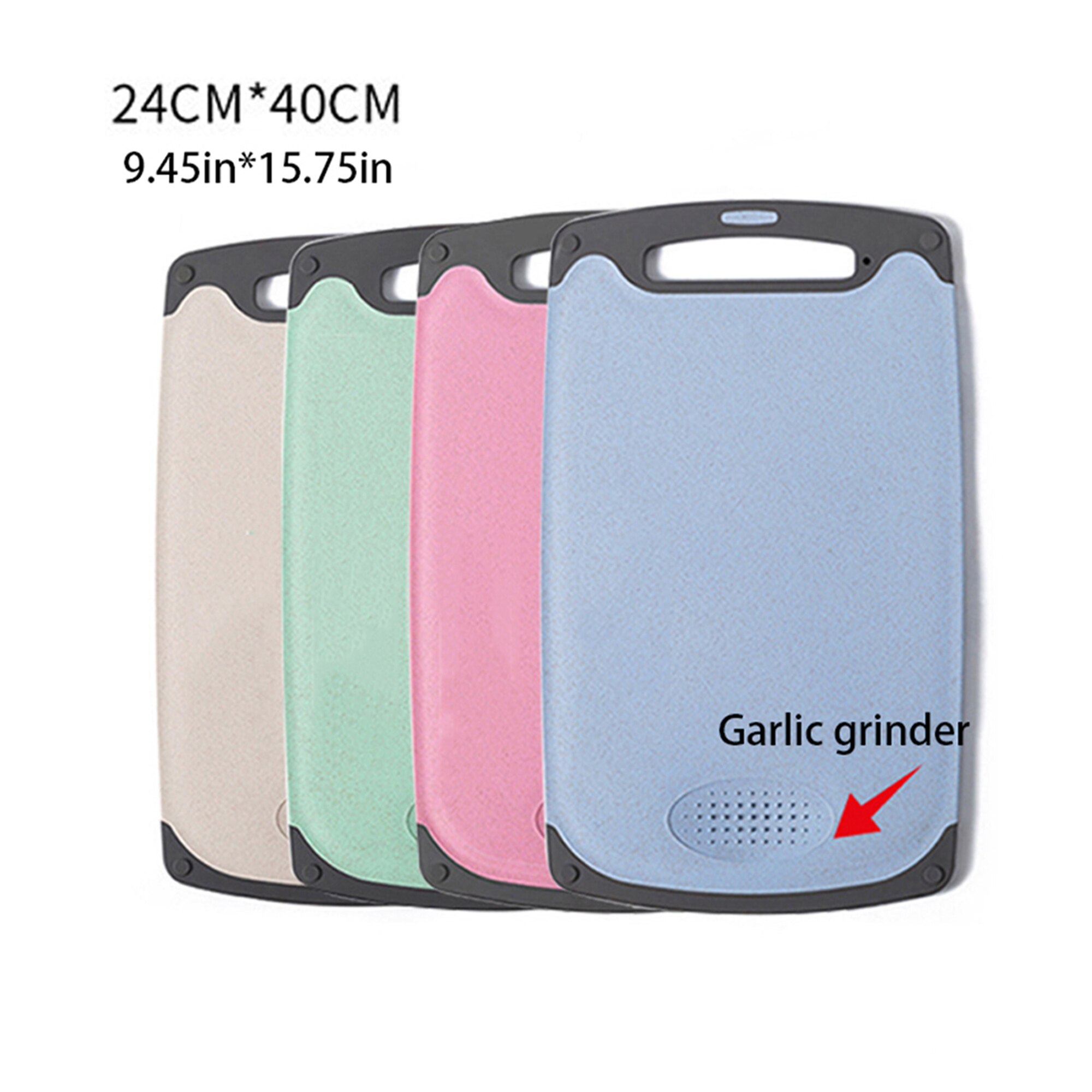 Chopping Board Multi-Function Kitchen Antibacterial Wheat Stalk Rice Husk Double Side Mould Proof Cutting Board