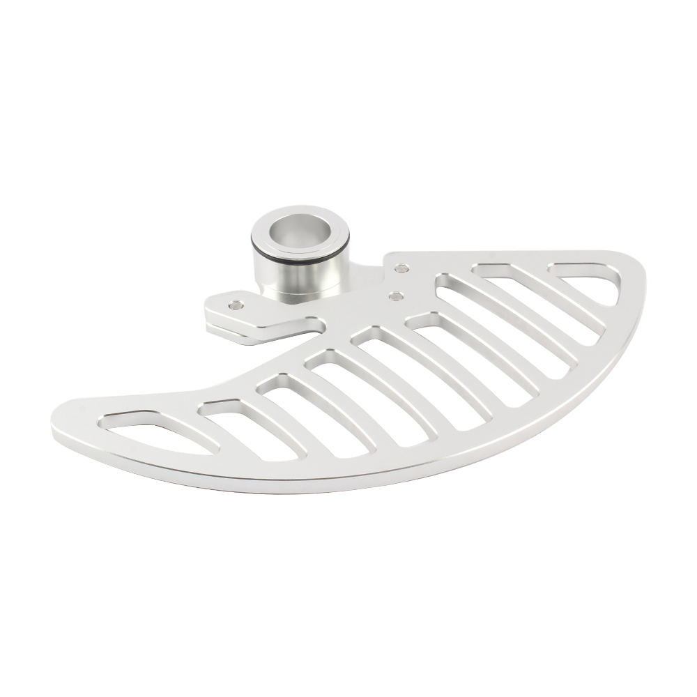 Für Surron Bremsscheibe schutz Abdeckung Bremssattel schutz Motorrad zubehör sur ron hell Biene x160 x260 Schmutz Fahrrad modifizierte Teile: Silber