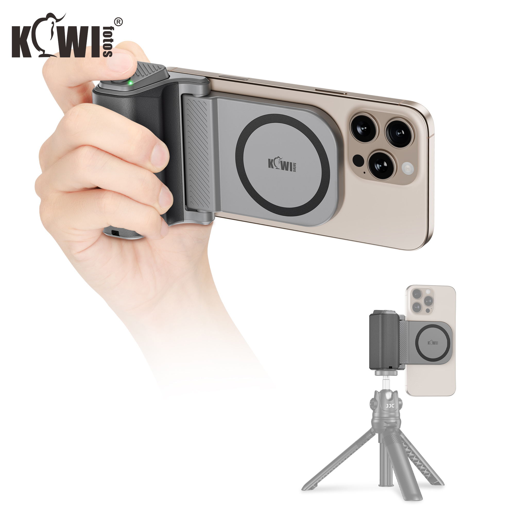 Grip Halter für Smartphone Verbesserte Telefon Kamera Griff Mit Fernauslöser Handheld Stativ Halterung Handheld Fotografie Zubehör