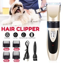 Oplaadbare Tondeuse Grooming Clippers Geluidsarme Groomer Cutter Elektrische Schaar Huisdieren Kapsel Machine Voor Pet Hond Kat