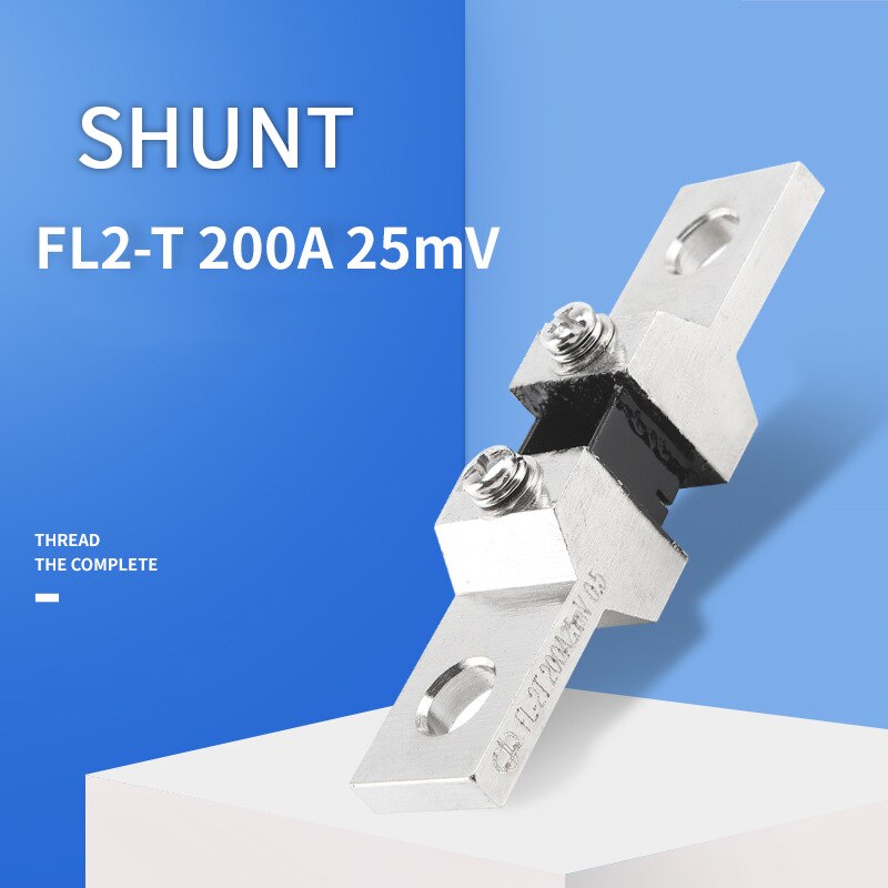 1pcs External Shunt FL2-T 200A/25mV Current Meter Shunt resistor For digital ammeter amp voltmeter wattmeter