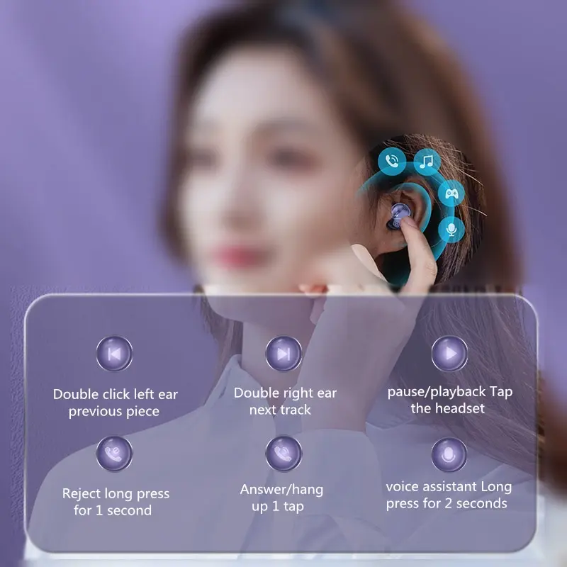 M32 Bluetooth Headphones With Large Screen Display Full Compatibility Hifi Sound And Stylish Metal Electroplating