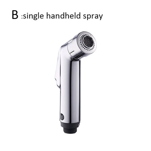 til funksjon toalett hånd bidet kran dårlig bidet dusj sprøyte rote t adapter 1.2m slange tank hektet holder enkel installasjon: Stil b