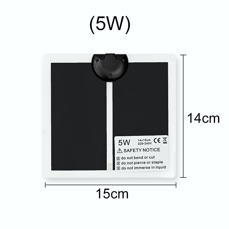 Pet Terrarium Reptiles Box Ant Farm Heat Mat Heating Warm Pad Ant Nest Adjustable Temperature Controller Incubator Mat 5-35W: WHITE