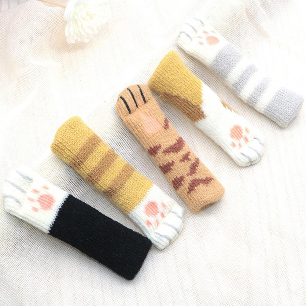 4Pcs Door Handle Sleeve High Elasticity Door Handle Protector Home Not Easy to Fall Off Reusable Thickening Door Handle Cover