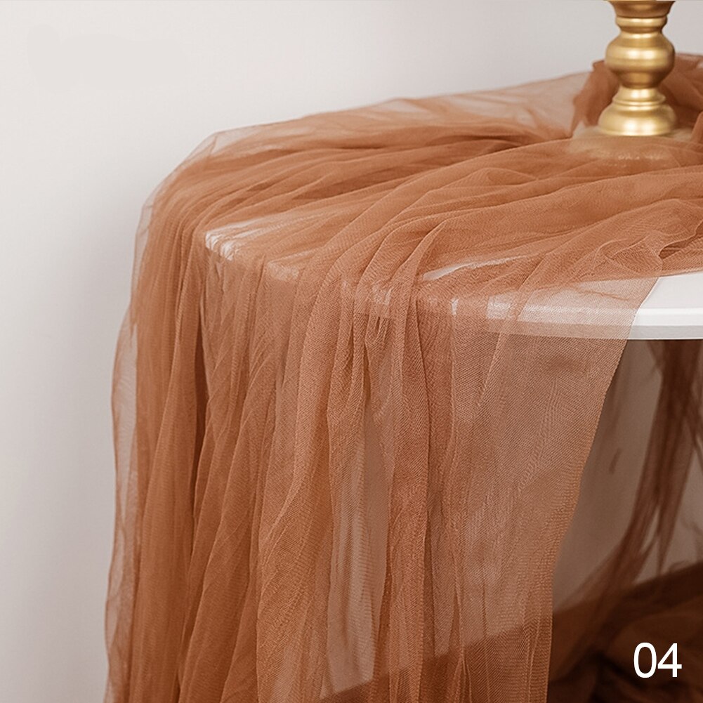 Crumpled Photography Backdrops Tulle Gauze Background Studio Photo Fotografie Video Still Life Shoot Props Home Decor Shoot Prop: 1x1.5m / Caramel Brown