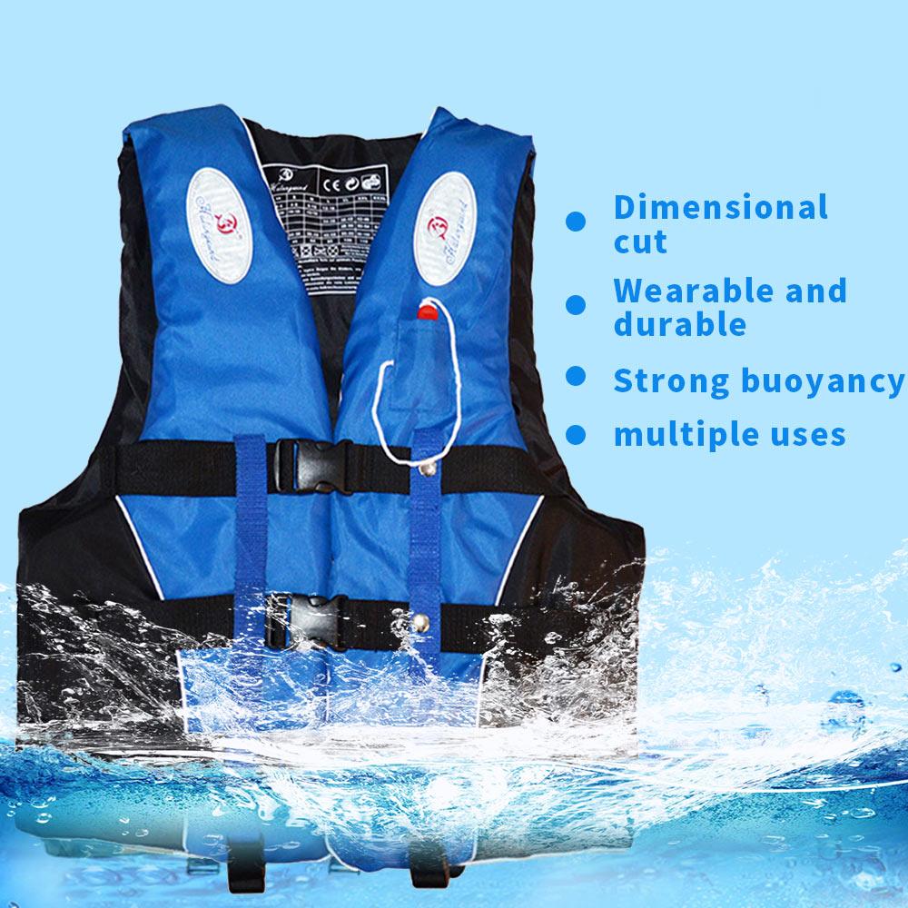 Durable Detachable Floating Jacket Fishing Life Jacket Fishing Vest Children Outdoor Sea Rescue Adjustable Convenient Canoeing