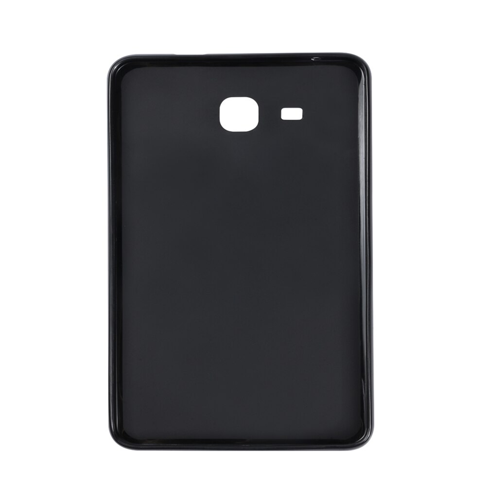 QIJUN Tablet Case For Samsung Galaxy Tab A A6 7.0 inch SM-T280 SM-T285 Funda PC Back PU Leather Smart Cover Auto Sleep: Soft Shell