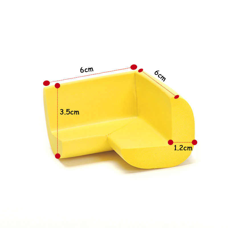 8 Pcs/Lot Bébé Protection Table Coin Garde Ange Forme Protecteur De Sécurité Pour Bébé Doux Bureau En Verre Protecteur de Bord De Coin En Mousse Pare-chocs