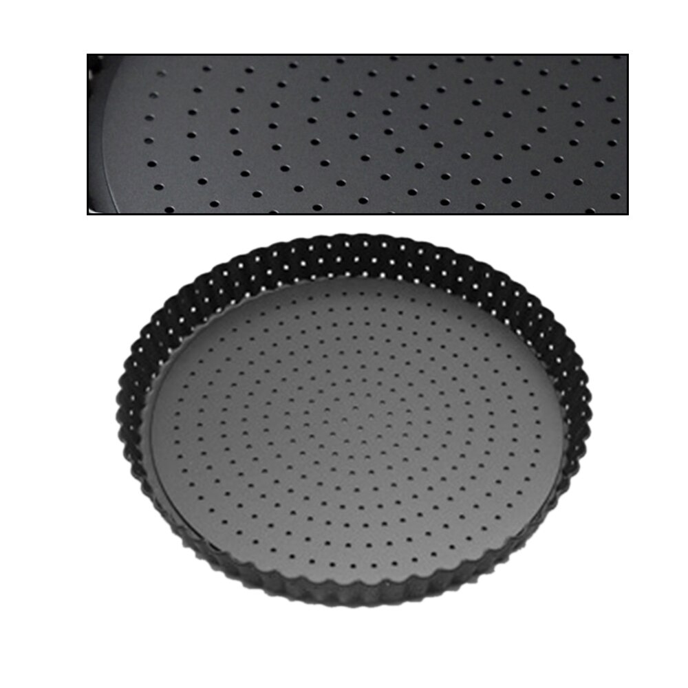 5/8/9 Inch Pizza Pans for Oven Removable Bottom Non-Stick Pizza Baking Tray with Holes Bakeware Baking Tool Kitchen Accessories