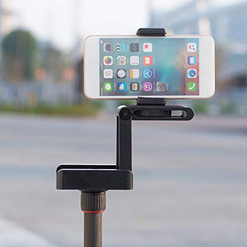 ZUOCHEN Z-Folding Pan/Tilt Panorama Track-Tracking Camera Tripod Gimbal Black