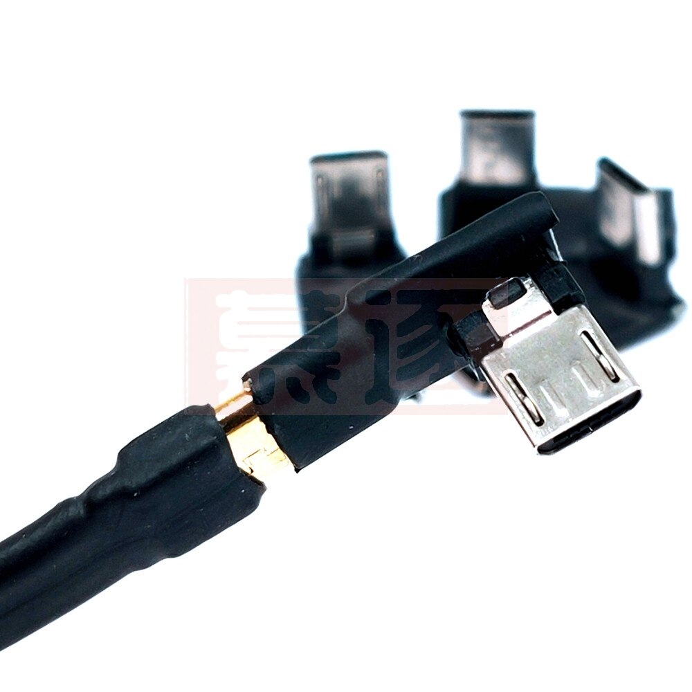 90 Degree USB Left &amp; Right Angled Micro 5pin Female to Micro USB Male Data Adapter To Mini USB Connector Plug Micro USB