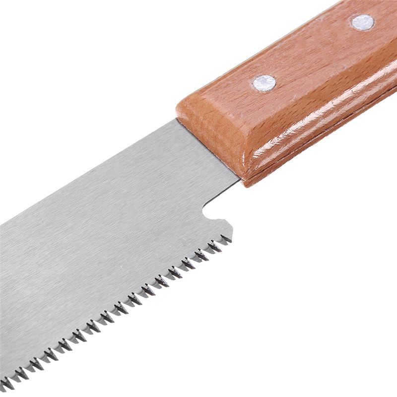 12 Inch Mini Hand Saw for Woodworking Double Side SK5 Carbon Steel Tenon Fine Tooth Wood Precision Teeth