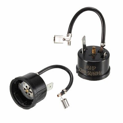 Motor de arranque para refrigerador, relé PTC de 22 Ohm, 4 pines + Protector de sobrecarga del compresor