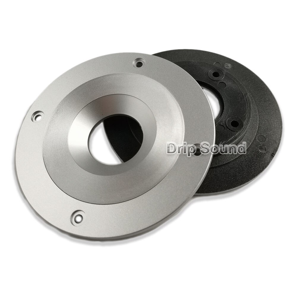 4 "tums högtalare diskanthölje panel dekorativ cirkel högtalare fast platta  od105mm 30mm hål