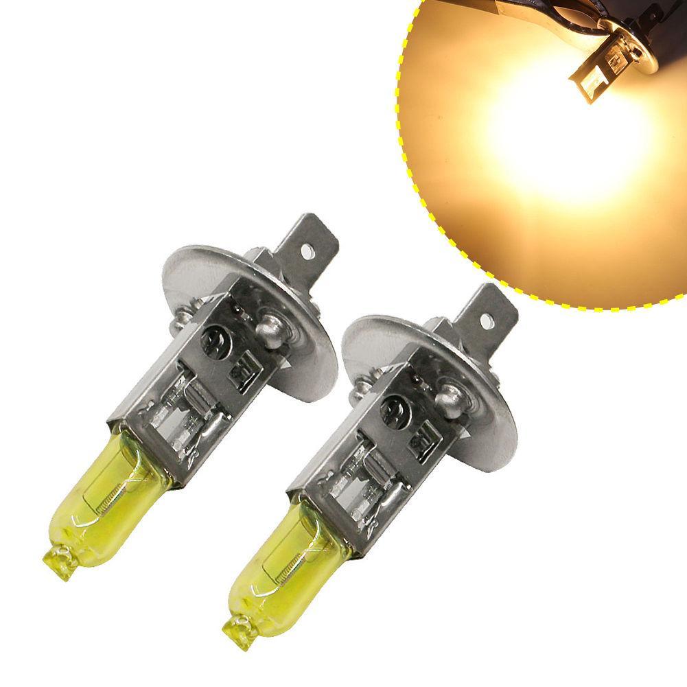 H1 55w 3000k gelb halogen auto scheinwerfer lampe-auto lampe quarzglas xenon strahler auto licht zubehör