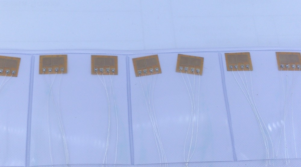Foil strain gauge / half bridge strain gauge /BB series strain gauge BHF350-3BB