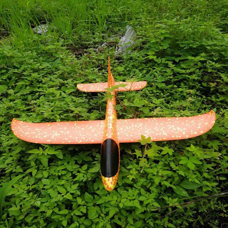 Epp Schuim Hand Gooien Vliegtuig Outdoor Lancering Zweefvliegtuig Vliegtuig Speelgoed Voor Kinderen Party Bag Vulstoffen Flying Zweefvliegtuig Vliegtuig Speelgoed 48Cm: 5