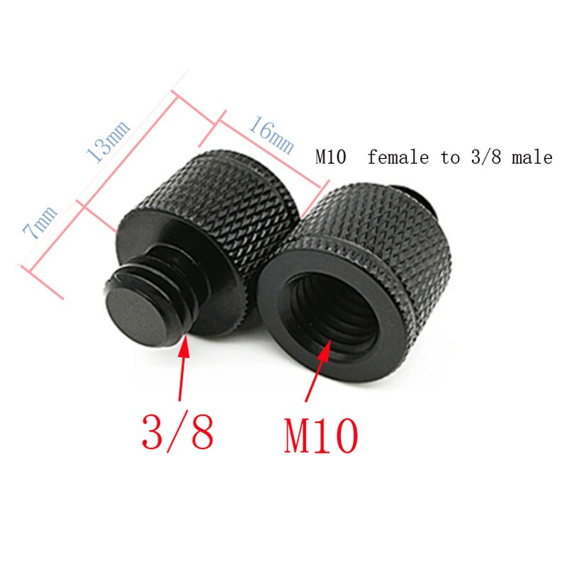 M6 M8 M10 Om 1/4 Of 3/8 Man-vrouw Schroef Mount Adapter Statief Plaat Schroef Voor Slr Camera Fotografie accessoires