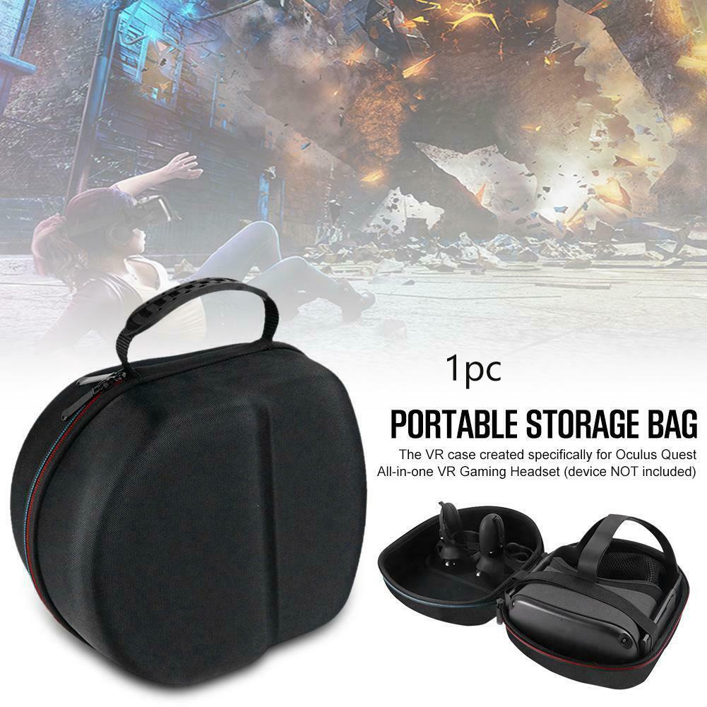 Caixa de armazenamento Bolsa de Transporte Dustpfoof Controladores de Shell Duro Capa Moda Gaming Headset Potável Caso De Viagem Para Oculus VR Busca