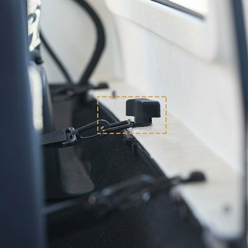 Hardtop snel te verwijderen duimschroef d-ringen kit voor jeep wrangler cj yj tj jk jku